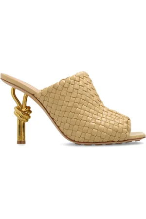 Bottega Veneta Schoenen, Dames, , 37 1/2 EU, Leer, Knoopmuiltjes