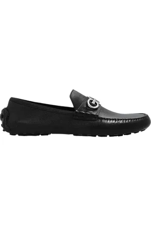 Salvatore Ferragamo Schoenen, Heren, Zwart, 40 EU, Leer, Grazioso leren schoenen