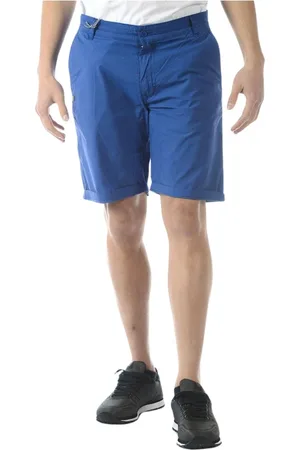 D.A. Daniele Alessandrini Korte broeken, Heren, Blauw, W30, Katoen, Shorts