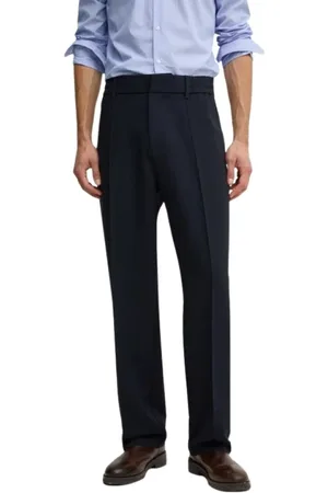 Emporio Armani Broeken, Heren, Blauw, S, Katoen, Blauwe Joggingbroek