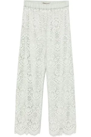 D.EXTERIOR Broeken, Dames, Groen, L, Polyester, Stijlvolle Groene Broek voor Vrouwen