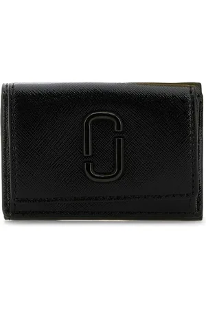 Marc Jacobs Accessoires, Dames, Zwart, ONE Size, Leer, The Utility Snapshot DTM Mini Trifold Wallet
