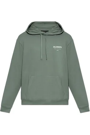 AllSaints Sweatshirts & Hoodies, Heren, Groen, XL, Katoen, Sweatshirts & Hoodies