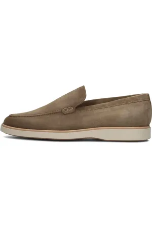 Magnanni Schoenen, Heren, , 46 EU, Suède, Taupe Suède Loafers