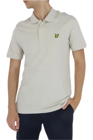 Lyle & Scott Tops, Heren, , 2Xl, Katoen, Polo Shirt met Print van Katoen