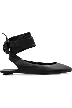 The Attico Schoenen, Dames, Zwart, 36 EU, Leer, Cloe leren ballerina`s