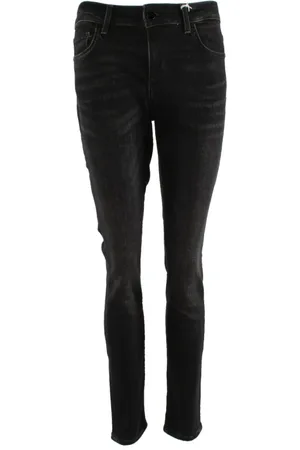 Guess Jeans, Dames, Grijs, W28, Katoen, Skinny Mid Rise Jeans