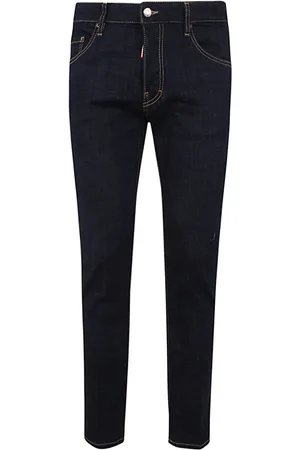 Dsquared2 Jeans, Heren, Blauw, S, Denim, Navy Skater Jeans