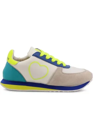 Moschino Schoenen, Dames, Veelkleurig, 37 EU, Leer, Lente/Zomer Dames Sneakers