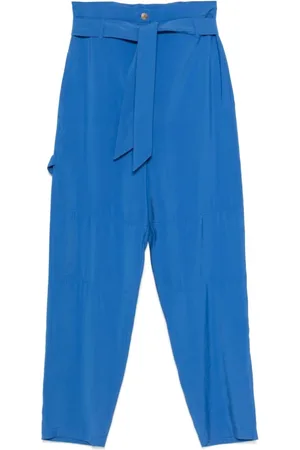 ALYSI Broeken, Dames, Blauw, 2Xs, Blauwe Broek, Ware Maat