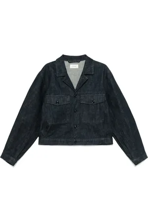 LEMAIRE Jassen, Heren, Blauw, L, Denim, Klassiek Denim Truckerjack