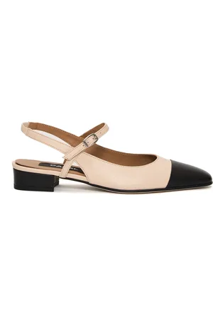 Carel Schoenen, Dames, Veelkleurig, 38 EU, Leer, Slingback Pelle Schoenen