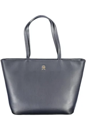 Tommy Hilfiger Tassen, Dames, Blauw, ONE Size, Polyester, Tassen en Accessoires