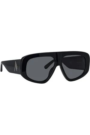 The Attico Accessoires, unisex, Zwart, ONE Size, Stijlvolle Zonnebril