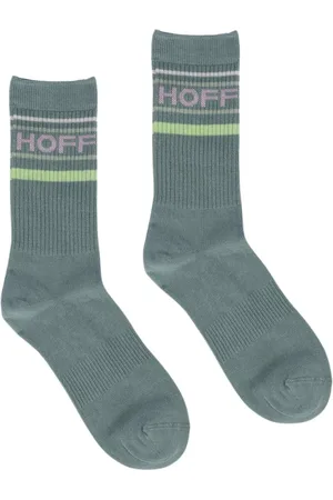 HOFF Ondergoed, unisex, Groen, S, Katoen, Logo Sokken