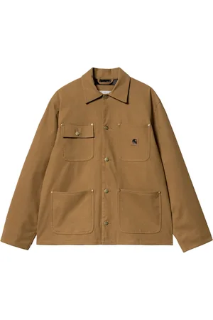 Carhartt Jassen, Heren, Bruin, L, Polyester, Klassieke Chore Coat