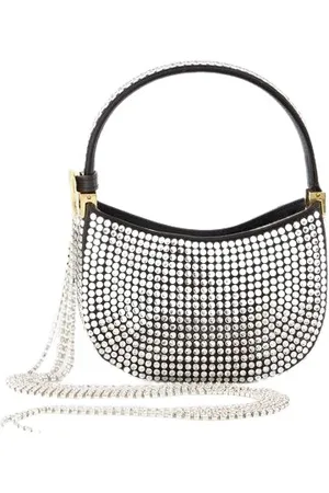 MAGDA BUTRYM Tassen, Dames, Zwart, ONE Size, Leer, Micro Vesna Hobo Bag
