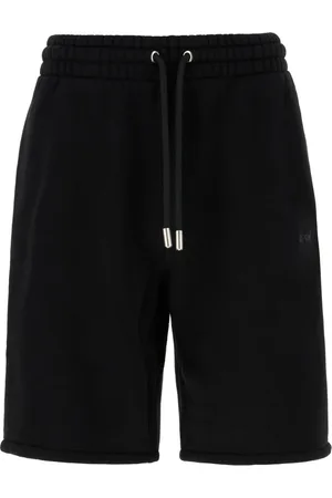 OFF-WHITE Korte broeken, Heren, Zwart, S, Casual T-Shirts en Shorts Collectie
