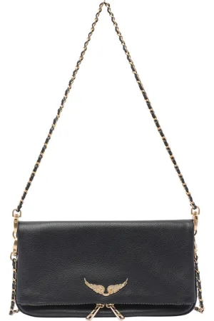 Zadig & Voltaire Tassen, Dames, Zwart, ONE Size, Leer, Zwarte tassen voor stijlvolle outfits