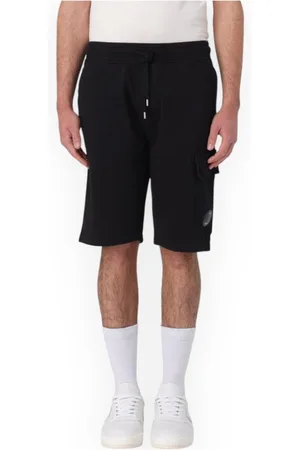 C.P. Company Korte broeken, Heren, Zwart, XL, Cargo Lens Shorts