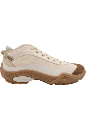 Fendi Schoenen, Heren, , 44 EU, Canvas Sneakers met veters