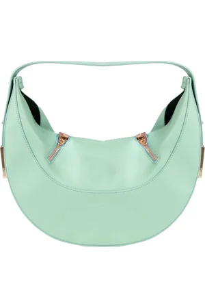 Silvian Heach Tassen, Dames, Groen, ONE Size, Leer, Handtas