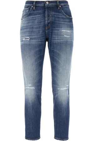 Dondup Jeans, Heren, Blauw, W36, Denim, Stijlvolle Broek