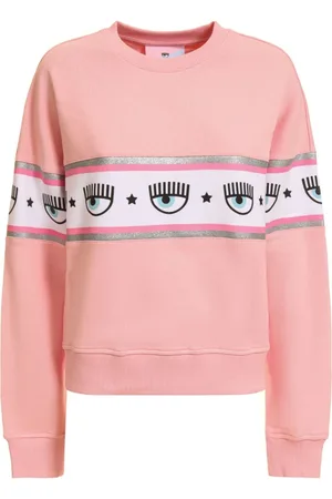 Chiara Ferragni Sweatshirts & Hoodies, Dames, Roze, M, Hoodie