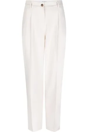 Dante 6 Broeken, Dames, Wit, M, Heston Straight Crop Broek