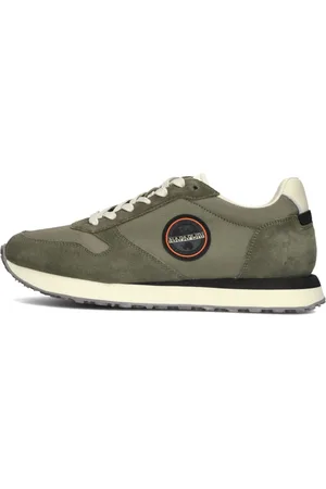 Napapijri Schoenen, Heren, Groen, 40 EU, Stijlvolle groene sneakers voor heren