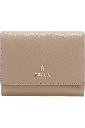 Furla Accessoires, Dames, , ONE Size, Leer, Camelia Compact Portemonnee