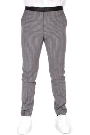 TAGLIATORE Broeken, Heren, Grijs, L, Slim-Fit Broeken