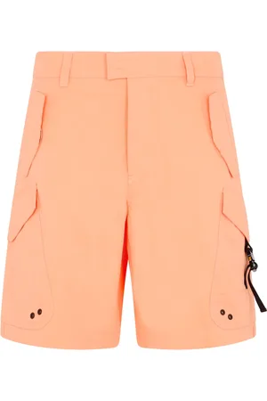 Dior Korte broeken, Heren, Oranje, L, Katoen, Utility Shorts Aw 23