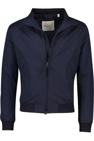 GANT Jassen, Heren, Blauw, 3Xl, Katoen, Lichtgewicht Hampshire Jas