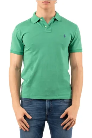 Ralph Lauren Tops, Heren, Groen, L, Polo