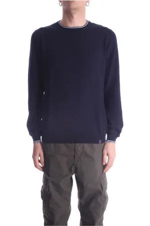 FAY Truien, Heren, Blauw, M, Katoen, Trui