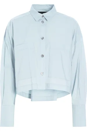 Bitte Kai Rand Blouses & Shirts, Dames, Blauw, M, Katoen, Core Katoenen Shirt