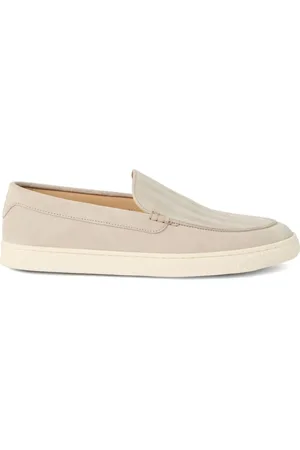 Brunello Cucinelli Schoenen, Heren, , 40 EU, Leer, Elegante Platte Loafers