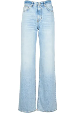 haikure Jeans, Dames, Blauw, W24, Denim, Koreaanse Denim Jeans