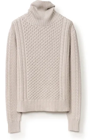 Fabiana Filippi Truien, Dames, Grijs, 2Xs, Wol, Turtleneck Trui
