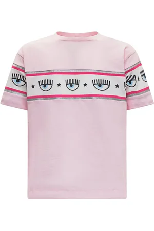 Chiara Ferragni Tops, Dames, Roze, L, T-shirt