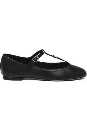 Chloé Schoenen, Dames, Zwart, 37 EU, Leer, Marcie Ballerina`s