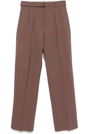 TAGLIATORE Broeken, Heren, Bruin, M, Wol, Rechte broek
