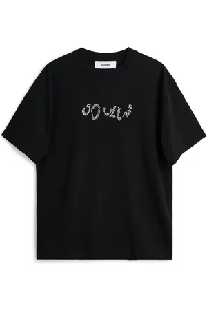 Soulland Tops, unisex, Zwart, Xl/2Xl, Katoen, Balder strass T-shirt