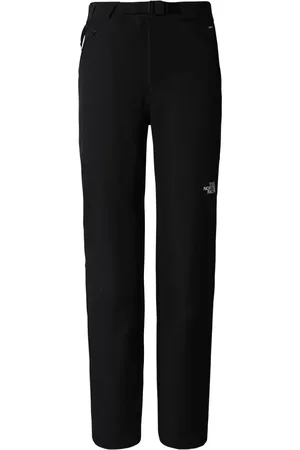 The North Face Sport, Dames, Zwart, M, Leer, Diablo Logo Gedetailleerde Broek