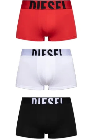 Diesel Ondergoed, Heren, Veelkleurig, S, Katoen, Driepak boxershorts