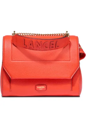 LANCEL Tassen, Dames, Oranje, ONE Size, Ninon Oranje Schoudertas