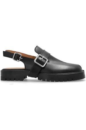 Maison Margiela Schoenen, Heren, Zwart, 45 EU, Leer, Leren Loafers