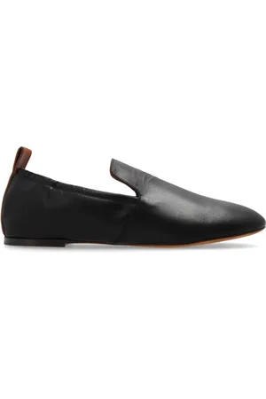 Lanvin Schoenen, Dames, Zwart, 38 EU, Leer, Leren Ballerina`s