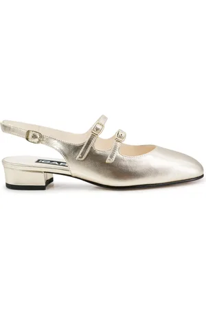 Carel Schoenen, Dames, Grijs, 36 EU, Leer, Peche Pumps